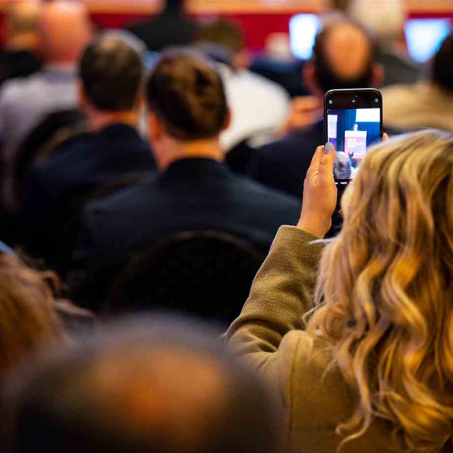 Conference audience